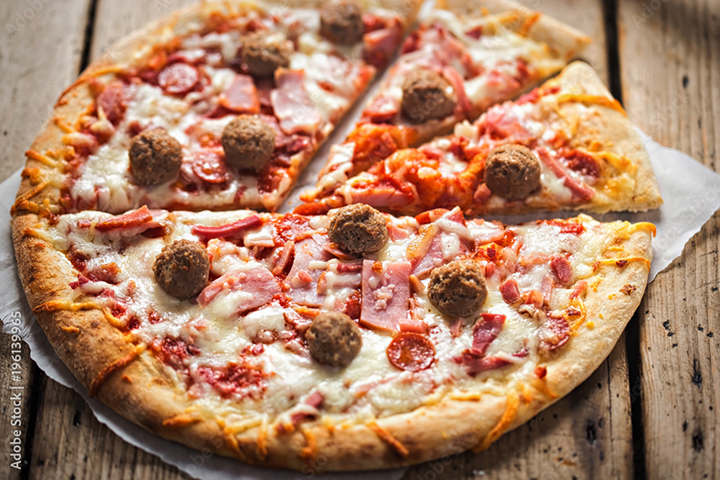 Meat feast  Pizza